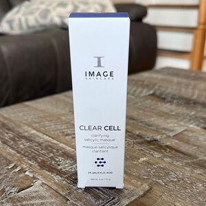 Image Skincare Clear Cell Clarifying Salicylic Masque - White and Blue